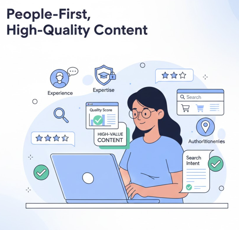 High-Quality, People-First Content